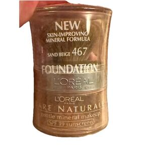 L'Oréal Bare Naturale Mineral Makeup - SAND BEIGE‎ #467 NEW / SEALED